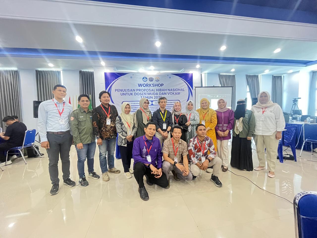Workshop Penulisan Proposal Hibah Nasional untuk Dosen Muda dan Vokasi UMGO