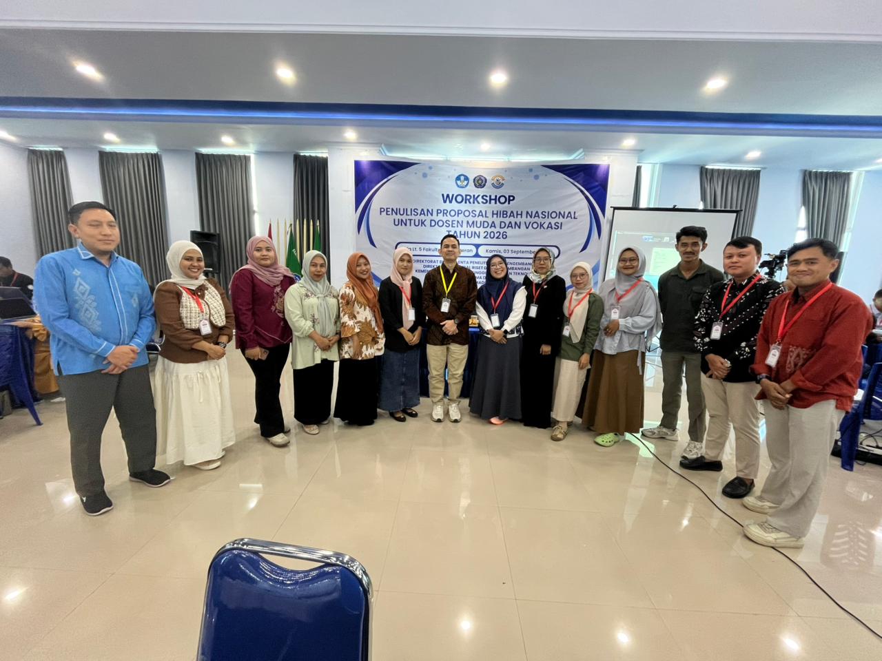 Workshop Penulisan Proposal Hibah Nasional untuk Dosen Muda dan Vokasi UMGO